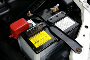 a car battery